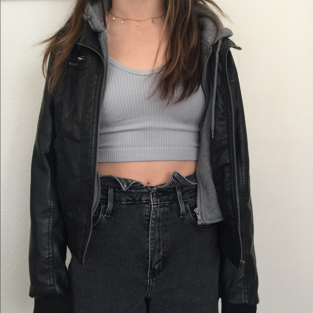 leather jacket✨